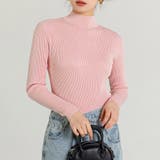 ピンク | ハイネック ニット 全13色 | teddyshop