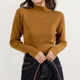キャラメル | ハイネック ニット 全13色 | teddyshop