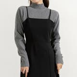 グレー | ハイネック ニット 全13色 | teddyshop