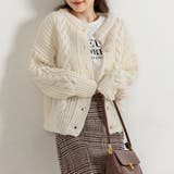 ホワイト | ゆる感 ニットカーデ カーディガン | teddyshop