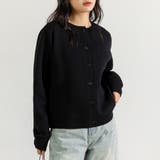 ブラック | ニット カーディガン トップス | teddyshop