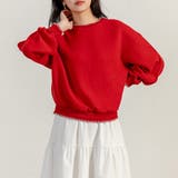 レッド | プルオーバー トレーナー スウェット | teddyshop