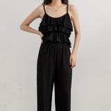 ブラック | セットアップ キャミソール リゾート | teddyshop