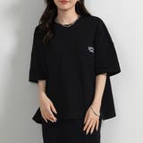 ブラック | Tシャツ トップス レディース | teddyshop