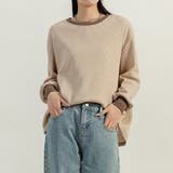 ベージュ | ワッフル ロンT 長袖 | teddyshop