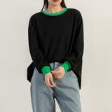 ブラック | ワッフル ロンT 長袖 | teddyshop