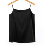 ブラック | キャミソール カップ付き スクエアネック | teddyshop