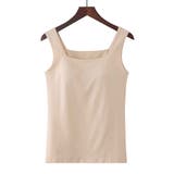 ベージュ | タンクトップ カップ付き レディース | teddyshop