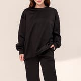 ブラック | スウェット 上下 レディース | teddyshop