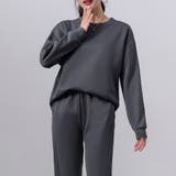 チャコール | スウェット 上下 レディース | teddyshop