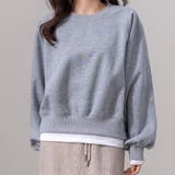 グレー | スウェット トップス 長袖 | teddyshop