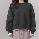 チャコール | スウェット トップス 長袖 | teddyshop