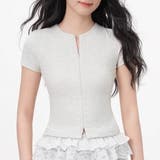 オートミール | ニット 半袖 レディース | teddyshop