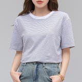 ホワイト×グレー | レディース 半袖 Tシャツ | teddyshop