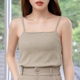 グレージュ | キャミソール パッド付き 入れ替え可 | teddyshop
