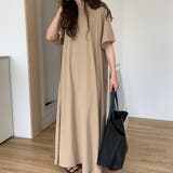 ベージュ | Tシャツ ワンピース 半袖 | teddyshop