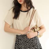 ベージュ | Tシャツ レディース 半袖 | teddyshop