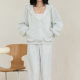 オートミール | 「コーデに迷った時はこれ」パーカー セットアップ レディース | teddyshop