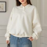 オフホワイト | 「襟変えで別服」 スウェット ポロ | teddyshop