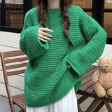 グリーン | ニット チャンキー 全4色 | teddyshop