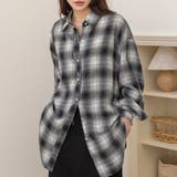 ブラック | チェックシャツ レディース 全2色 | teddyshop