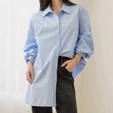 ライトブルー | シャツ レディース 全4色 | teddyshop