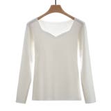 B：ホワイト | インナー シャツ 全12色 | teddyshop