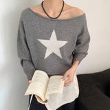 グレー | ニット トップス 全3色 | teddyshop