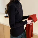 ブラック | ニット リブ 全6色 | teddyshop