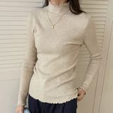 オートミール | ニット リブ 全6色 | teddyshop