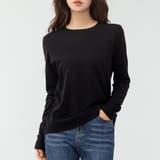 ブラック | ニット トップス 全7色 | teddyshop