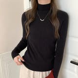 ブラック | ニット レディース 全6色 | teddyshop