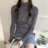 ダークグレー | ニット レディース 全6色 | teddyshop