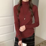 ワインレッド | ニット レディース 全6色 | teddyshop