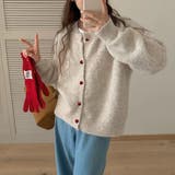 オートミール | カーディガン ニット 全4色 | teddyshop