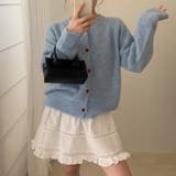 ブルー | カーディガン ニット 全4色 | teddyshop