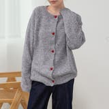 グレー | カーディガン ニット 全4色 | teddyshop