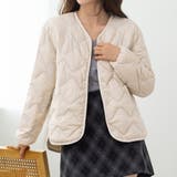 アイボリー | ダウン キルティングジャケット 全3色 | teddyshop