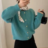 ブルー | カーディガン ニット 全4色 | teddyshop