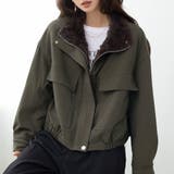 カーキ | ブルゾン フェイクファー 全2色 | teddyshop