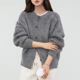 グレー | カーディガン ニット 全3色 | teddyshop