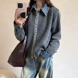 グレー | カーディガン ニット 全4色 | teddyshop