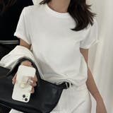 ホワイト | 「ちょうど良いサイズ感◎」Tシャツ レディース 全4色 | teddyshop