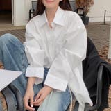 ホワイト | 「大人の余裕感じるゆったり感」シャツ ブラウス レディース | teddyshop
