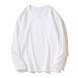 ホワイト | 「しっかりお尻まで隠す！」Tシャツ ロング カットソー | teddyshop