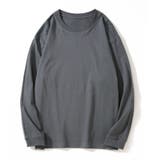 グレー | 「しっかりお尻まで隠す！」Tシャツ ロング カットソー | teddyshop