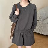 チャコール | スウェット 上下 全3色 | teddyshop