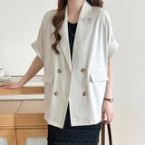 ライトグレージュ | ジャケット 半袖 全3色 | teddyshop