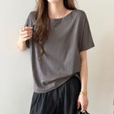 モカグレー | 汗ジミ防止 Tシャツ 全4色 | teddyshop