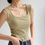 カーキ | タンクトップ レディース 全6色 | teddyshop